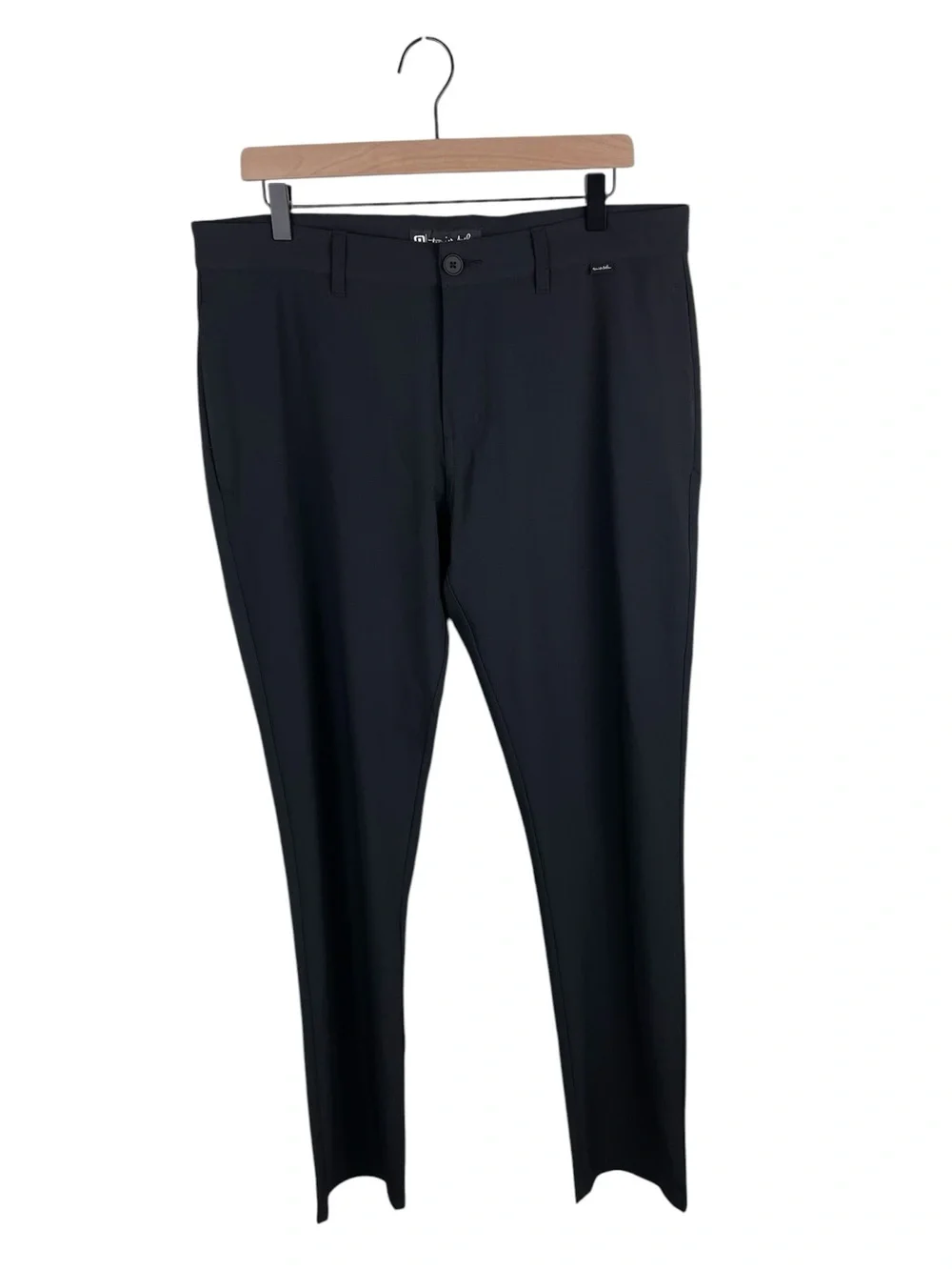 Travis Mathew Men's Out Early Pant Black Size 34 Performance Casual Golf 1MY796